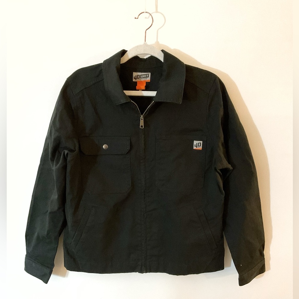Duluth Trading 40 Grit Cotton Twill Shirt Mechanic’s Jacket